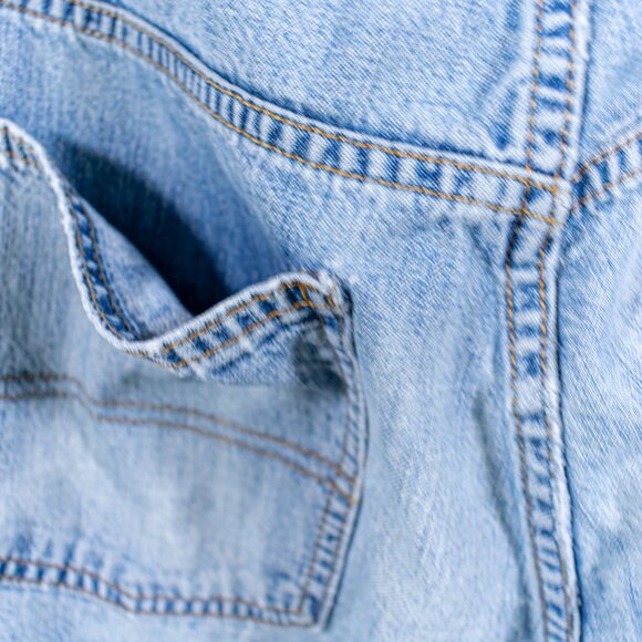 Tommy Hilfiger Jeans Y2K Flag Patch Distressed Hip Hop - Picture 13 of 16